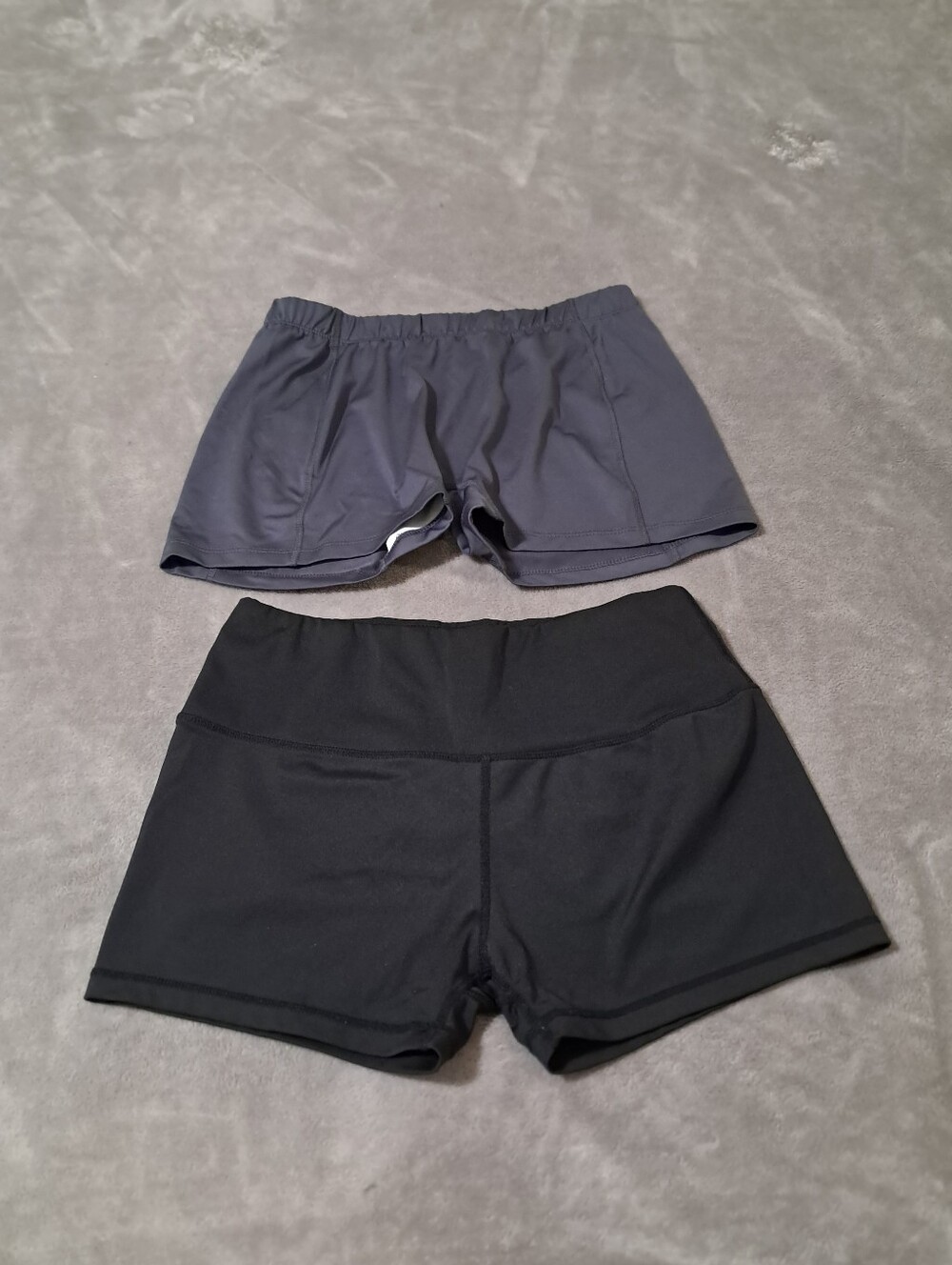 Women’s Athletic Shorts Bundle Black/gray Performance Shorts Sz. M/L